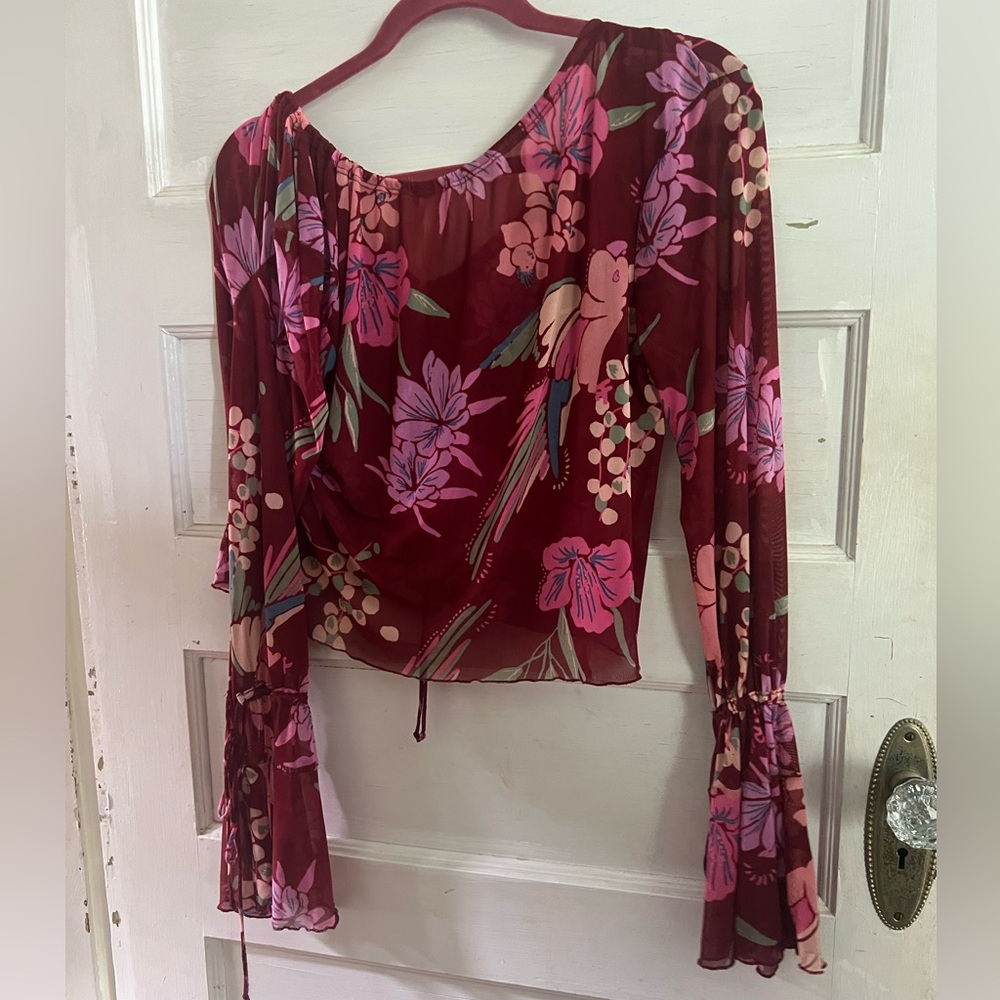 Free People Piece of Paradise Blouse - Picture 4 of 10